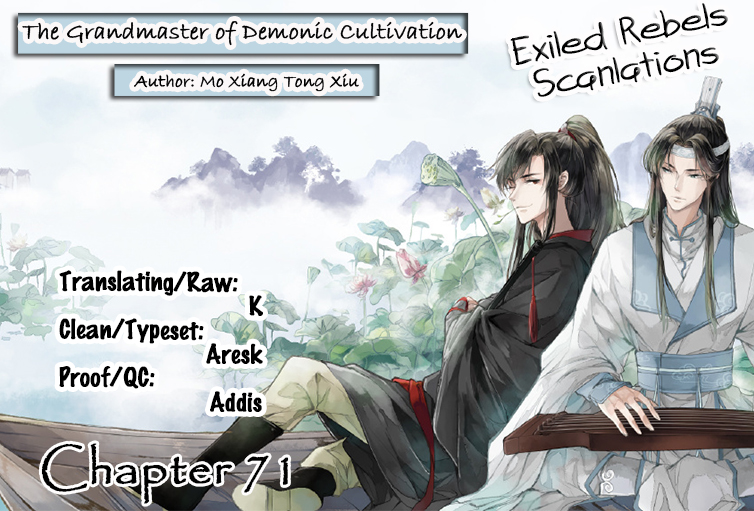 Grandmaster of Demonic Cultivation - Mo Dao Zu Shi -Chapter.71 Image